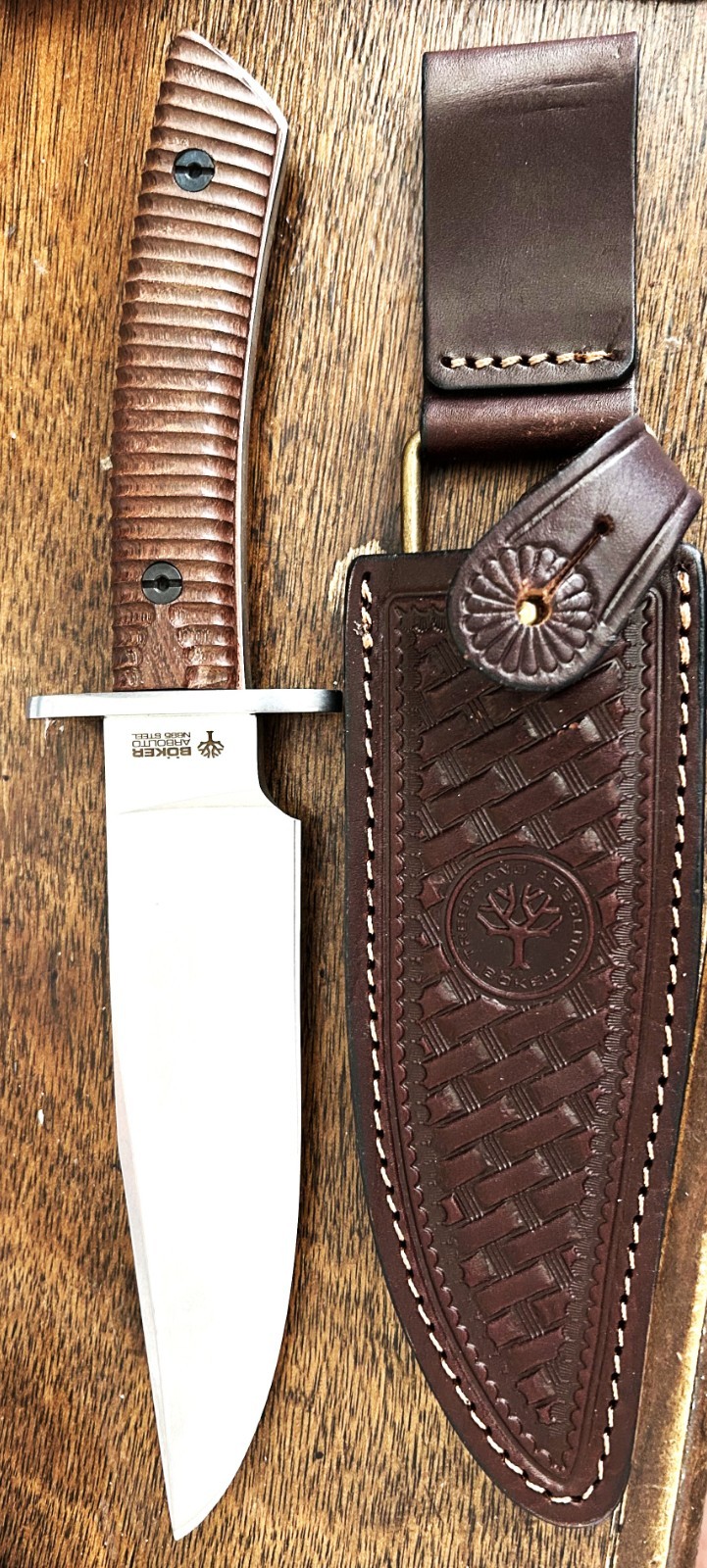 BOKER ARBOLITO ESCULTA-GUAYACAN EBONY HANDLE - RARE DISCONTINUED MODEL