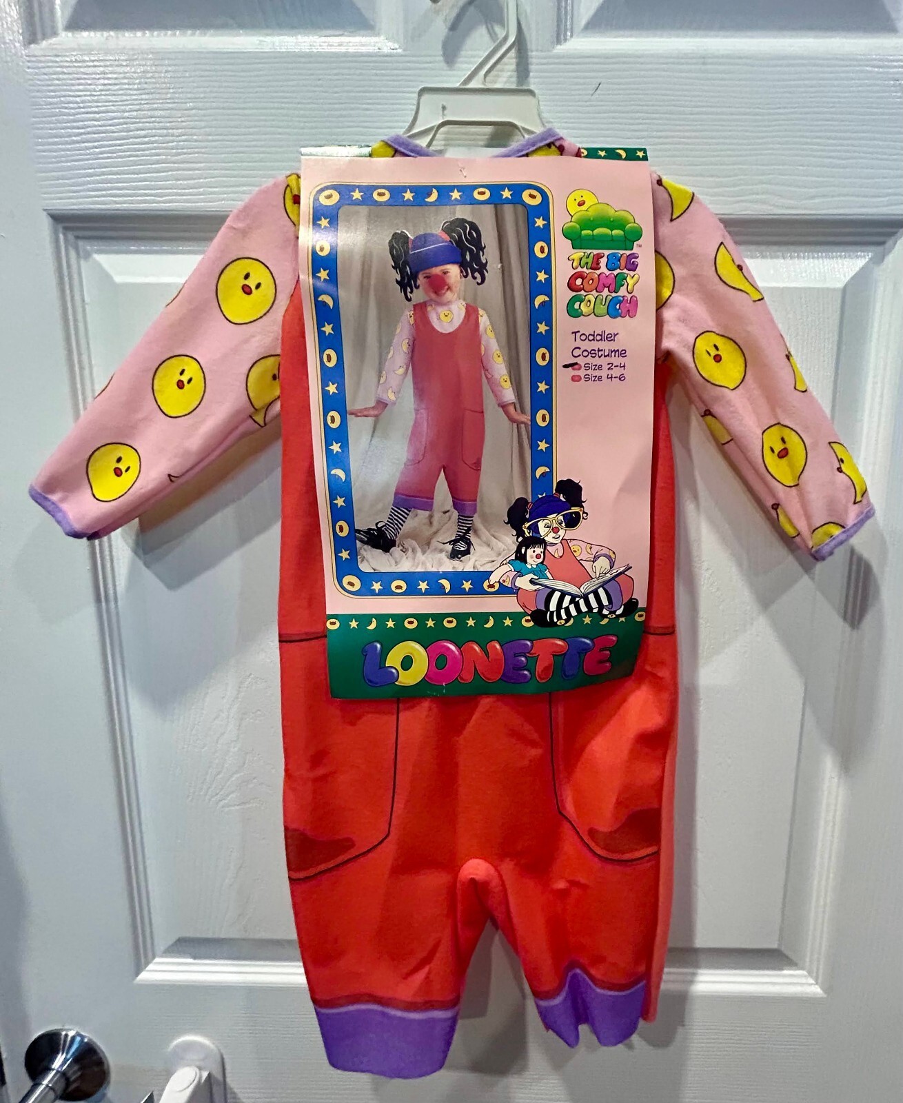 RARE 1997 Big Comfy Couch Loonette Vintage Halloween Costume Toddler Size 2-4 RARE 1997 Big Comfy Couch Loonette Vintage Halloween Costume Toddler Size 2-4