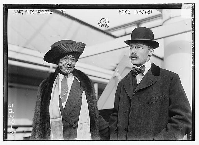 Photo:Lady Alan Johnstone and Amos Pinchot Portrait Photo ca. 1910-1915