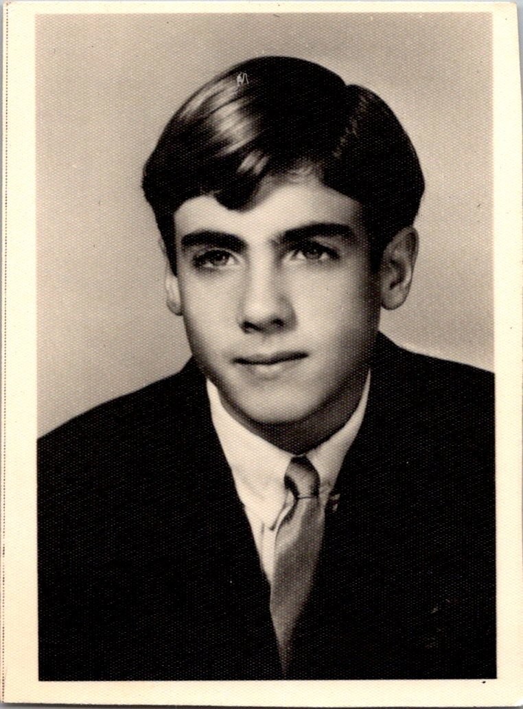 Vintage 1960 Headshot Photo Young Man Vintage 1960 Headshot Photo Young Man