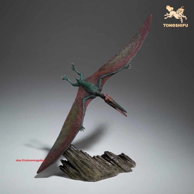 TongShiFu Jurassic World Pterosaur 19in Limited Collectible brass Statue Figure