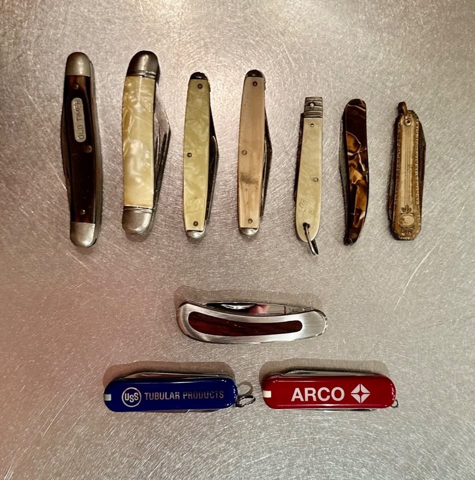 Vintage Pocket Knife Collection | 10 Piece Lot | Seki, Kershaw & 1960s Ulster