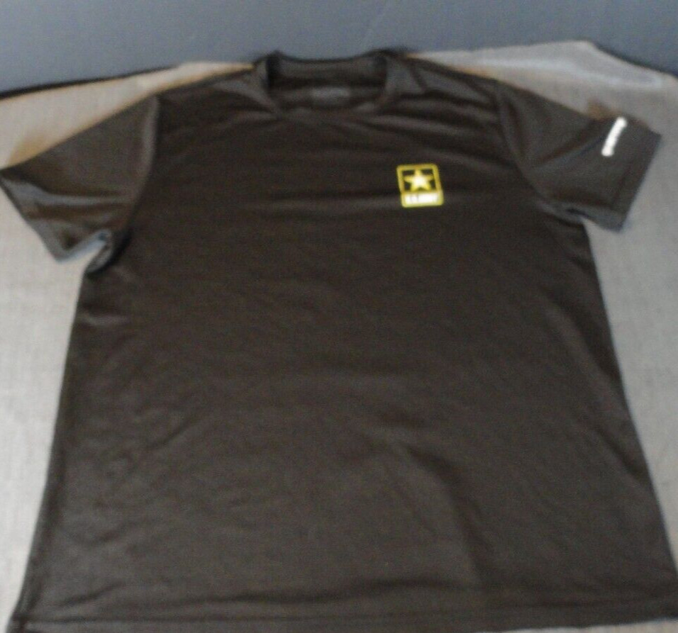 2013 U.S. ARMY BLACK T-SHIRT DISCONTINUED RECRUIT DEP MEPS SHIRT XL