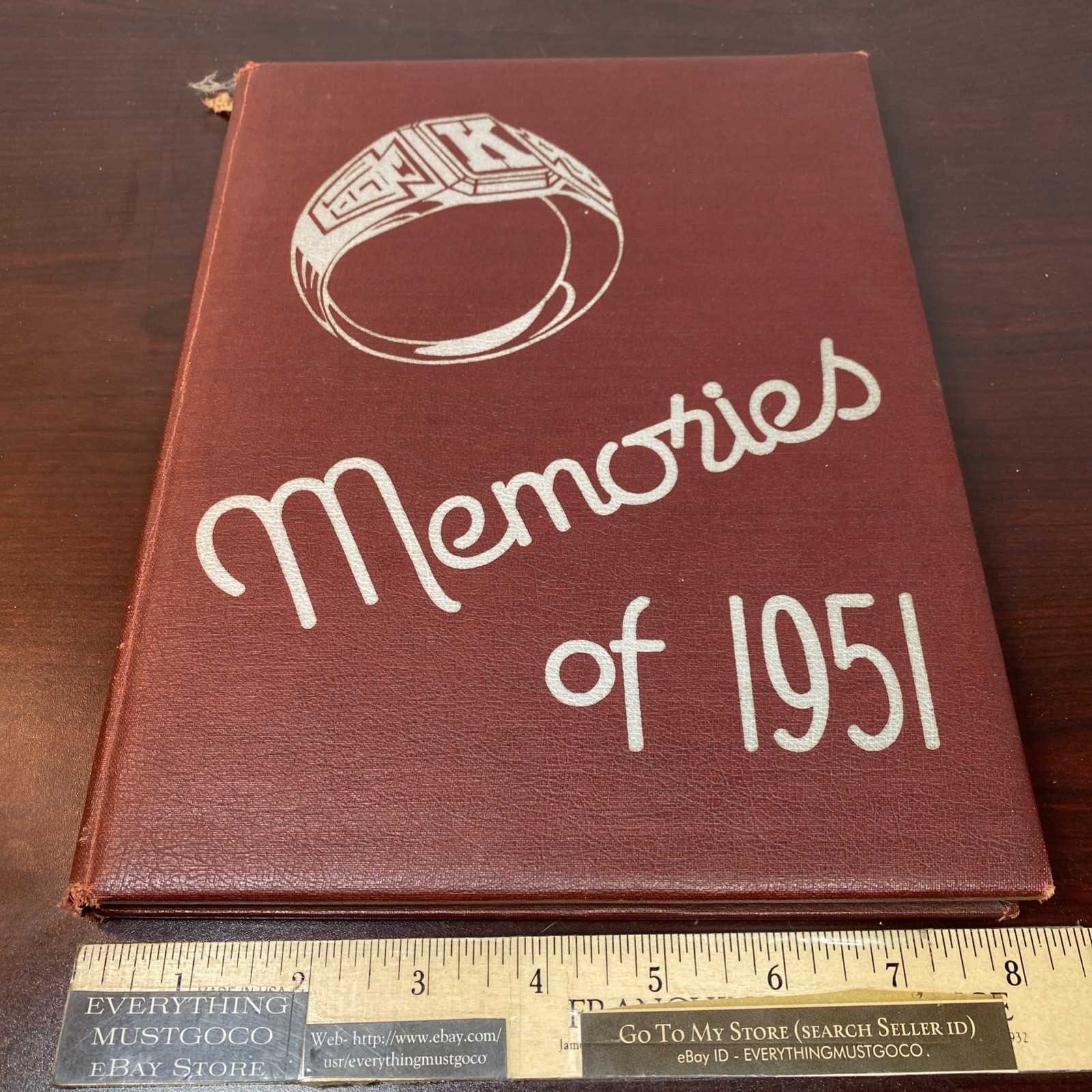 The Kingstonian Annual 1951 Memories KINGSTON HIGH SCHOOL YEARBOOK PA Vintage