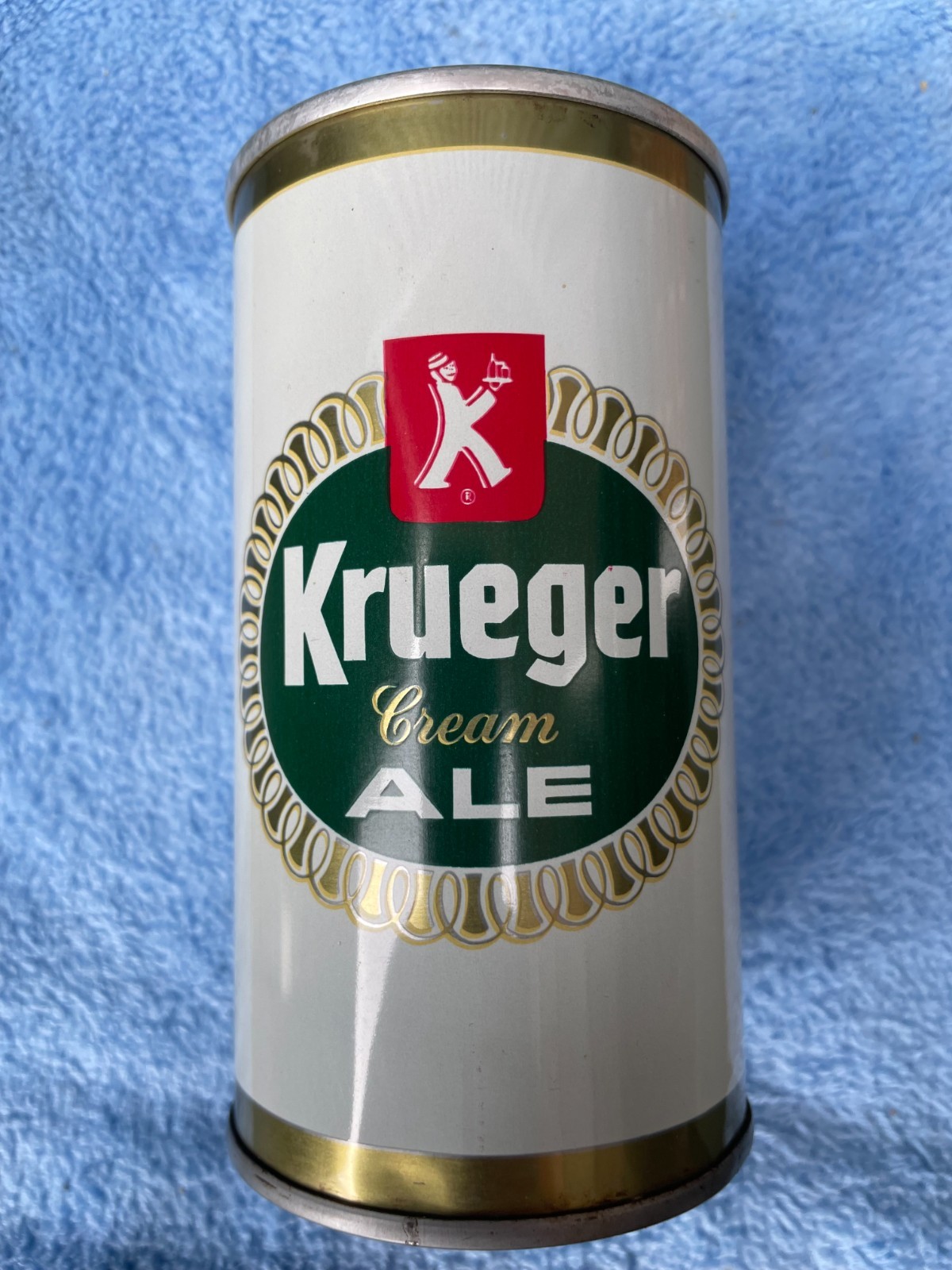 Krueger Cream Ale, SS PT BO, Great Empty Indoor Can Krueger Cream Ale, SS PT BO, Great Empty Indoor Can