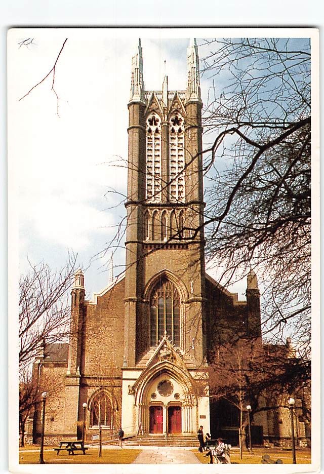 Postcard Metropolitan United Church Toronto Ontario Canada