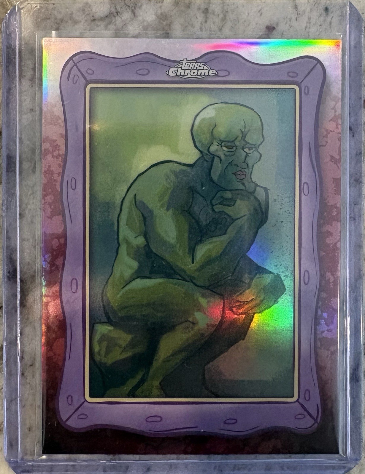 Santiago Enrique Lozano 2025 Topps Chrome SpongeBob #SG-13 Squidward\'s Gallery