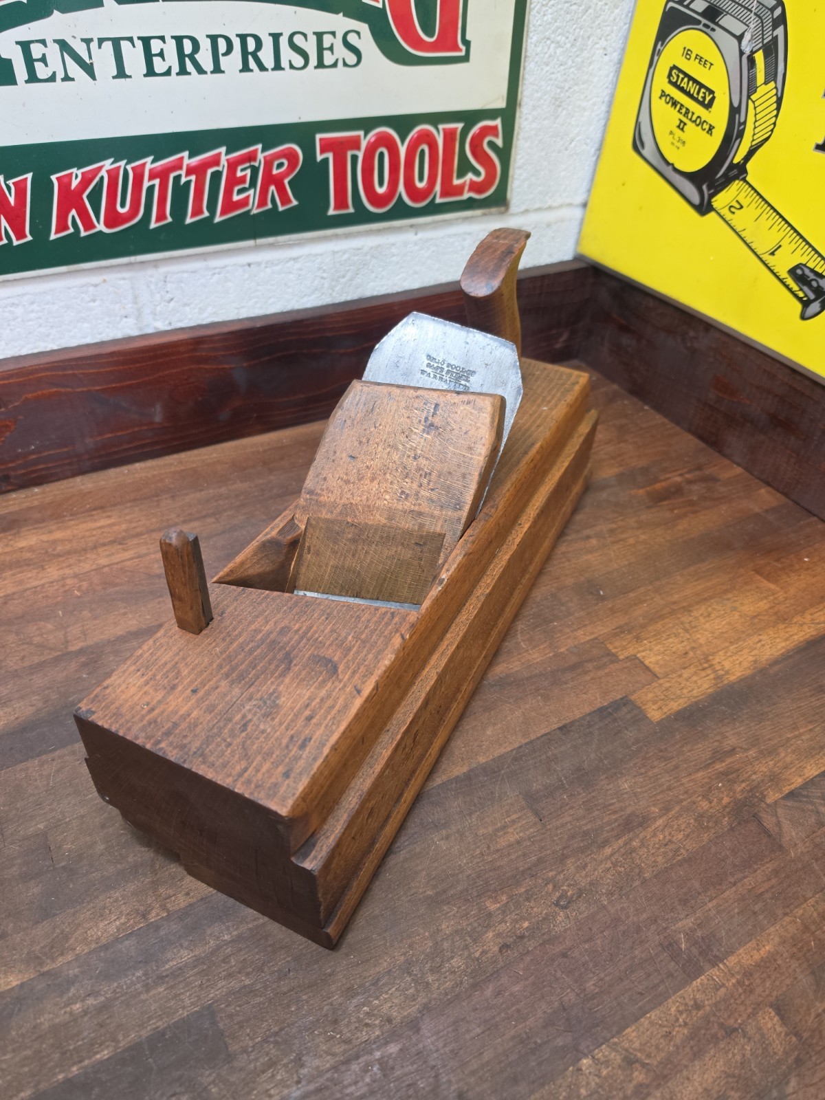 H14- Antique OHIO TOOL No. 114: Massive Panel Raising Plane
