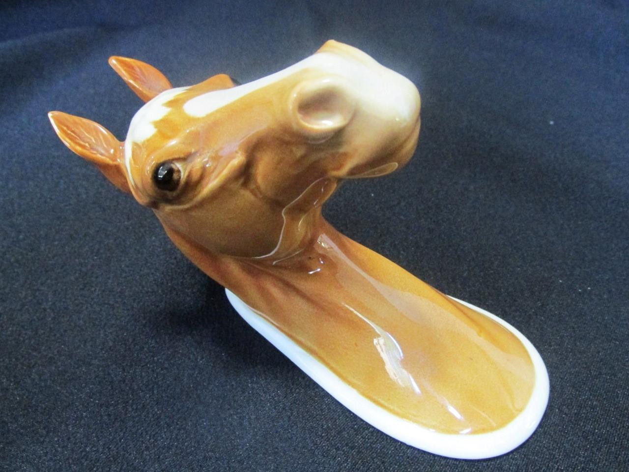 VINTAGE BESWICK ENGLAND PALAMINO HORSE HEAD FIGURINE WALL DECOR