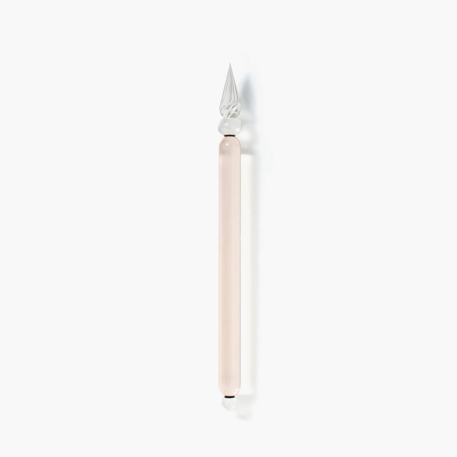 Lauscha Glass Dip Pen Pink Fine Nib Handmade Germany Kakimori