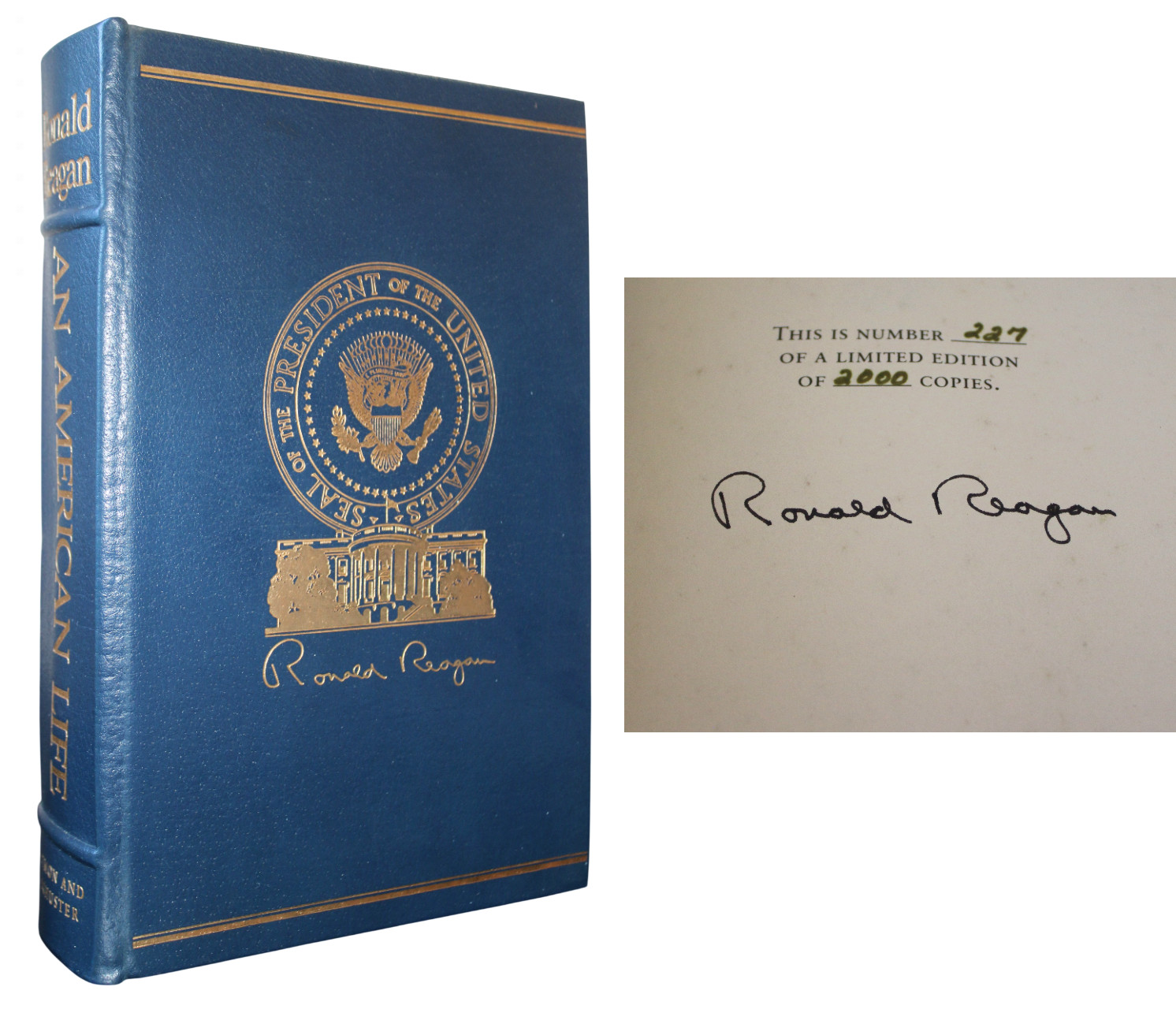 Ronald Reagan ~ Signed Autograph 