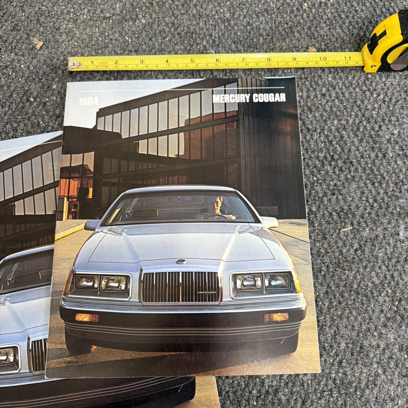 Original 1984 Mercury Cougar Sales Brochure XR-7 NOS Original 1984 Mercury Cougar Sales Brochure XR-7 NOS