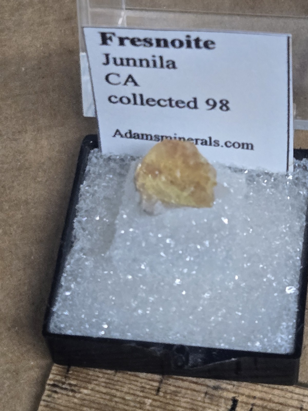 Rare Fresnoite Thumbnail specimen Rare Fresnoite Thumbnail specimen