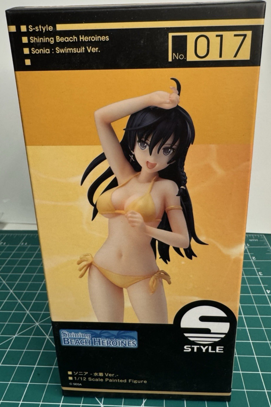 NEW Shining Beach Heroines Sonia Swimsuit Ver. 1/12 Figure FREEing 17 AUTHENTIC