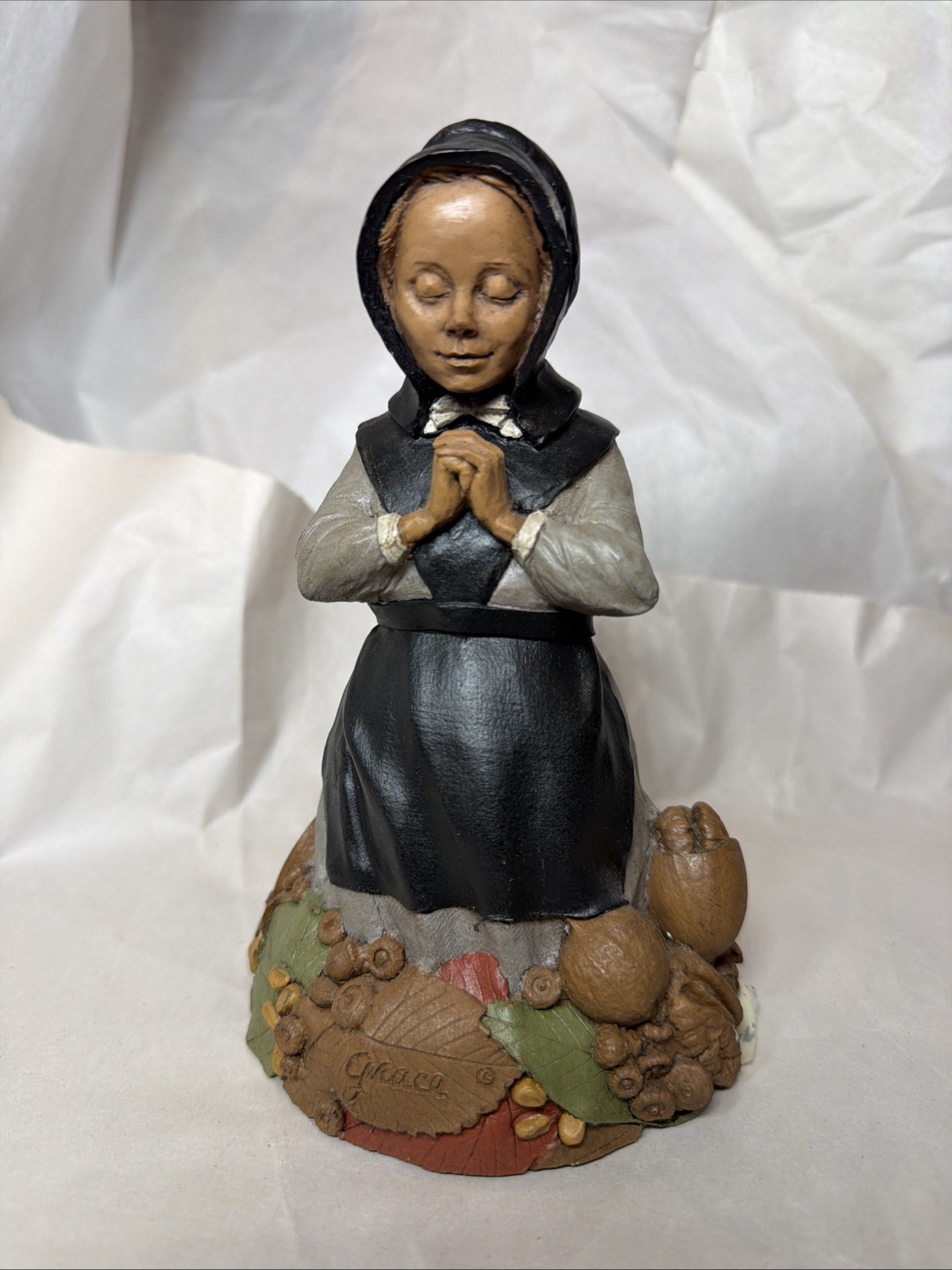 Tom Clark Grace - Praying Pilgrim Lady By Cairn Studio Tom Clark Grace - Praying Pilgrim Lady By Cairn Studio