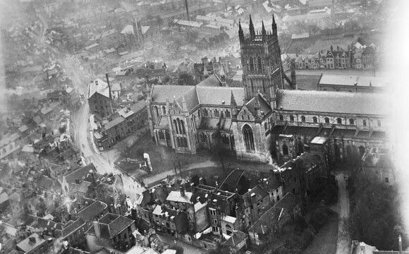 Worcester Cathedral, Worcester, 1920 England OLD PHOTO Worcester Cathedral, Worcester, 1920 England OLD PHOTO
