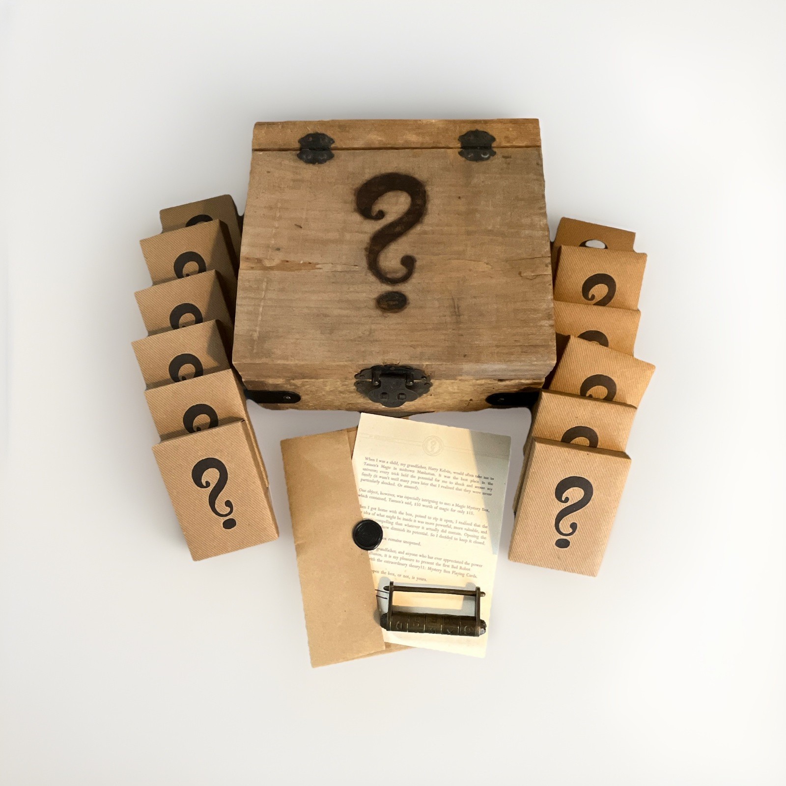 Rare Limited Edition J.J. Abrams Bad Robot Theory 11 Mystery Box & Playing Cards Rare Limited Edition J.J. Abrams Bad Robot Theory 11 Mystery Box & Playing Cards