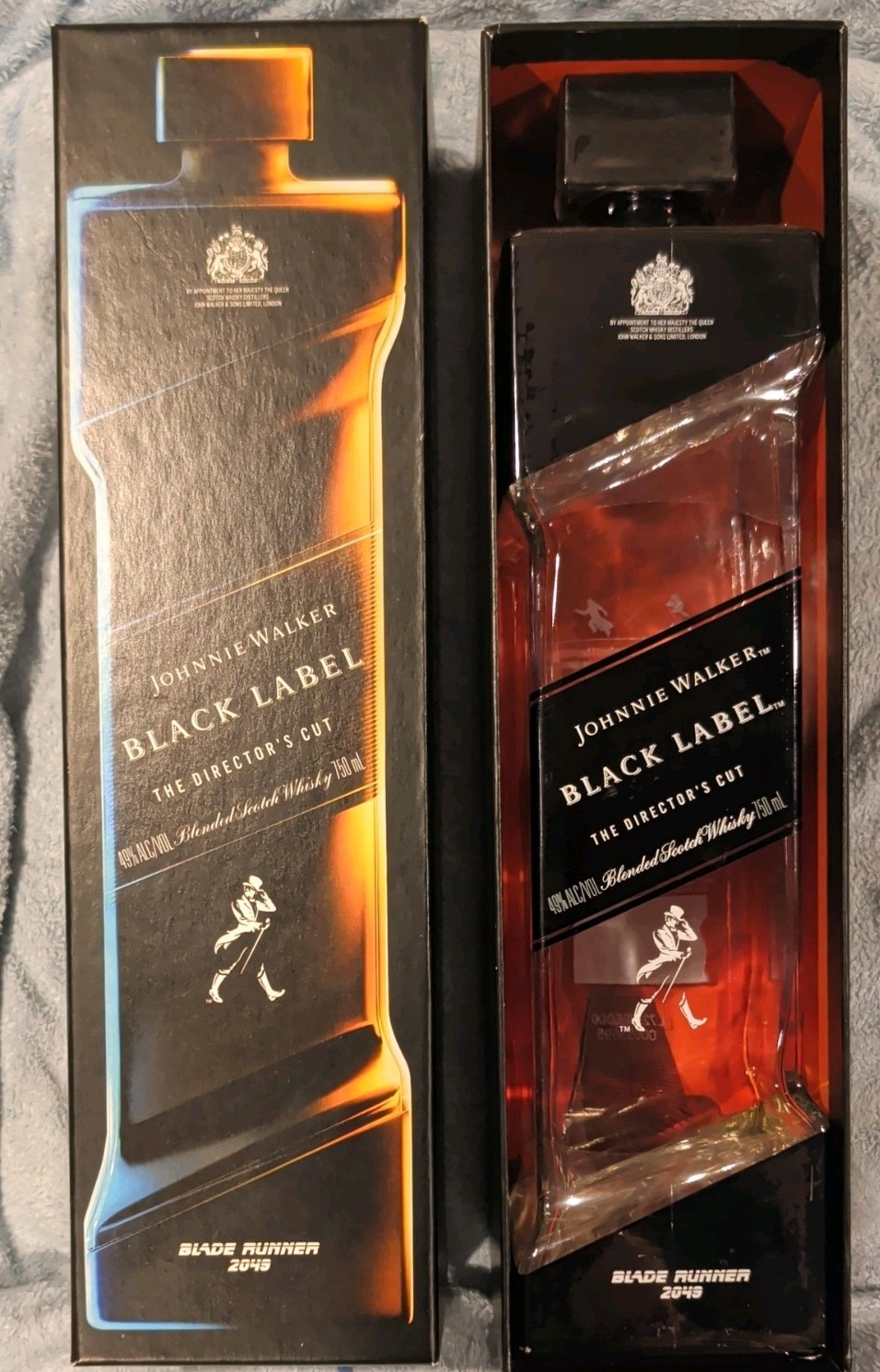 Johnnie Walker Blade Runner 2049 Director’s Cut Empty Bottle Black Label W/Box Johnnie Walker Blade Runner 2049 Director’s Cut Empty Bottle Black Label W/Box