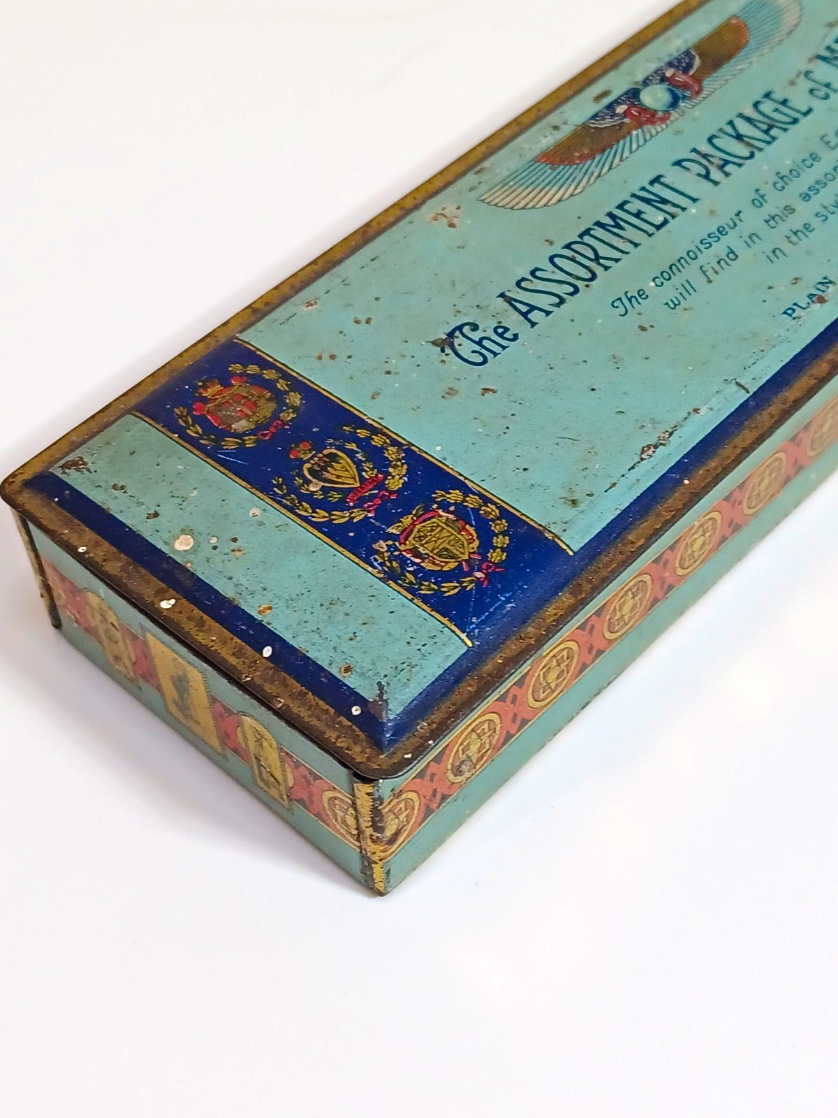 Vintage 1910s-1920s Melachrino Cigarette Tin - The Assortment Package