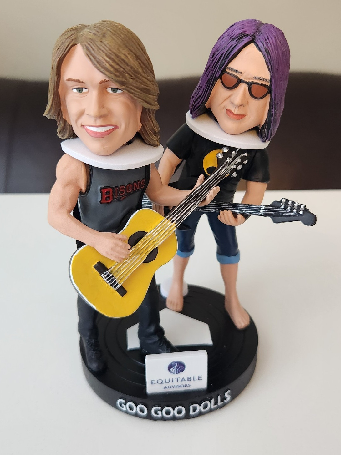 Goo Goo Dolls Bobblehead Buffalo Bisons Bobble Head Rzeznik Takac SGA 2025 NEW Goo Goo Dolls Bobblehead Buffalo Bisons Bobble Head Rzeznik Takac SGA 2025 NEW