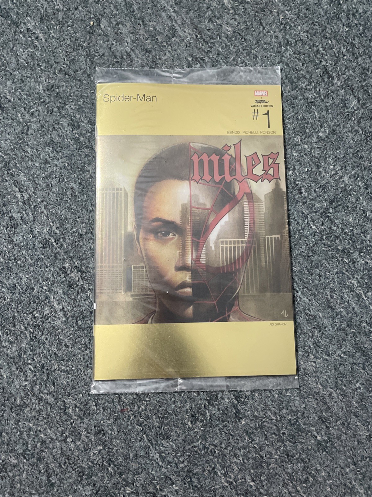 Mass Appeal x Marvel Spider-Man #1 Gold Foil Hip-Hop Variant NYCC 2026 LTD 300 Mass Appeal x Marvel Spider-Man #1 Gold Foil Hip-Hop Variant NYCC 2026 LTD 300