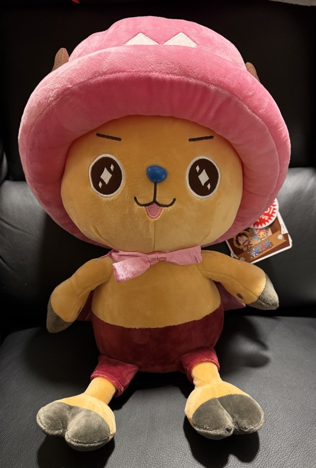 One Piece 18 inch Pink Hat Chopper  Big Plush Round1 Exclusive