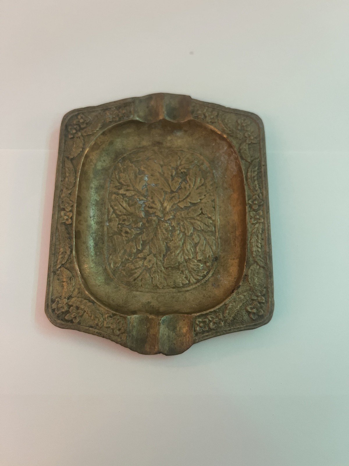 Copper ashtray, very old, 40 years old, antique copper Copper ashtray, very old, 40 years old, antique copper