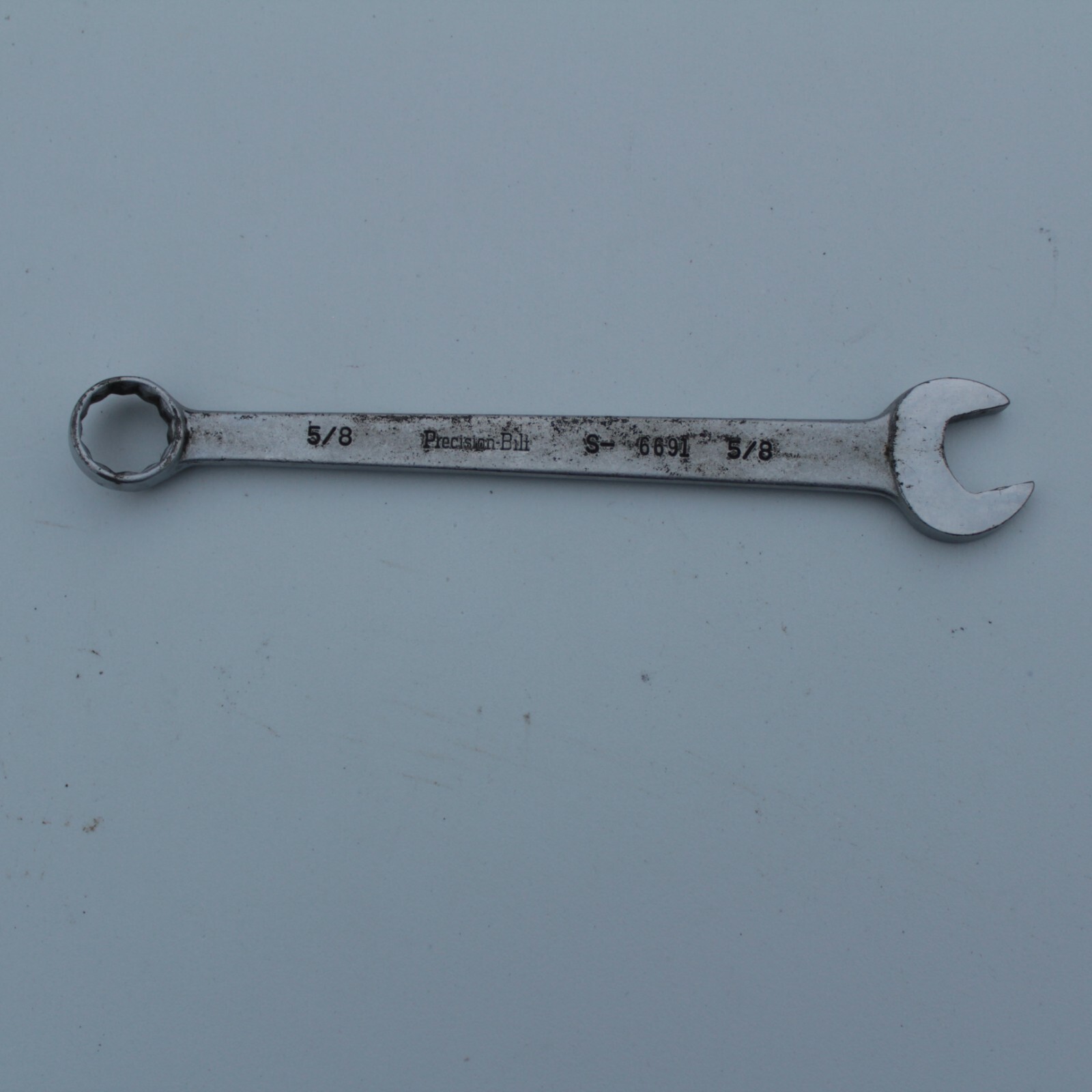 Vintage Precision Bilt S-6691 5/8 Combination Wrench Vintage Precision Bilt S-6691 5/8 Combination Wrench