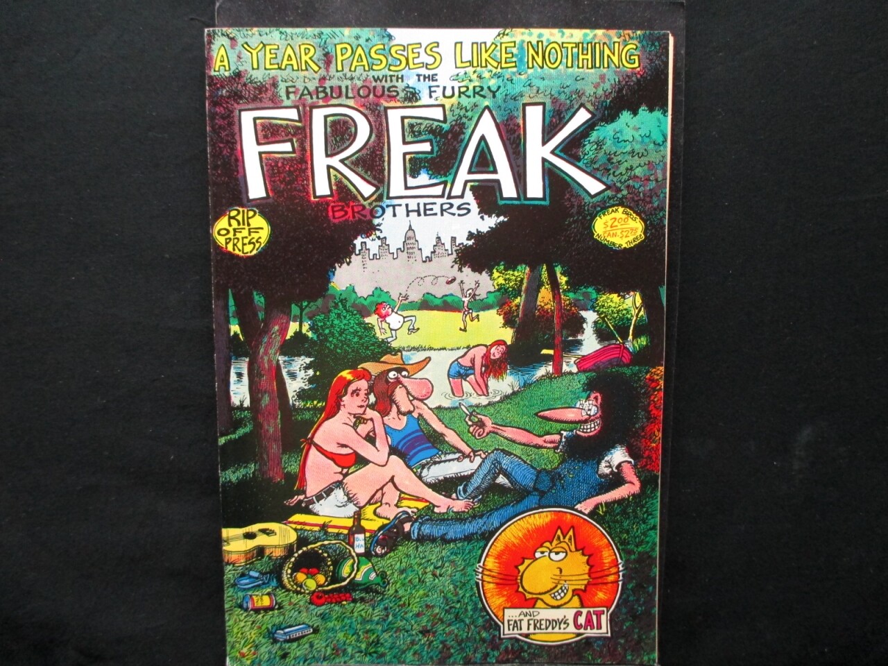 The Fabulous Furry Freak Brothers #3 Underground Comix Rip Off Press 1973 The Fabulous Furry Freak Brothers #3 Underground Comix Rip Off Press 1973