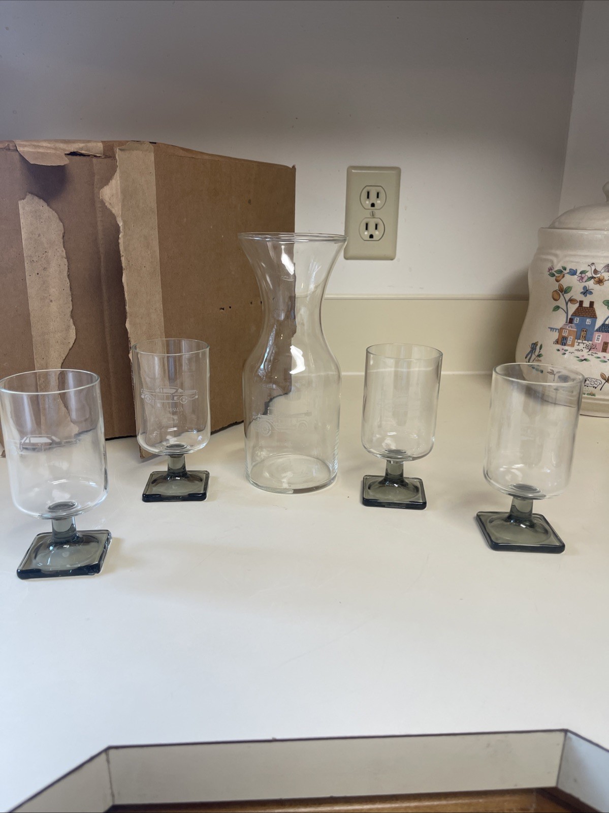 Rare 60s/70s Vintage GM promotional Barware Set 1912, 1953, 1958, 1962, 1967  Rare 60s/70s Vintage GM promotional Barware Set 1912, 1953, 1958, 1962, 1967 