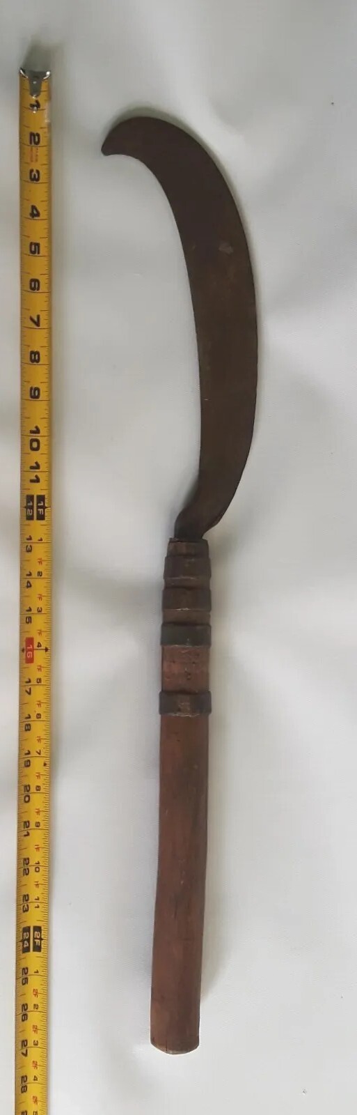 Antique Sword MORO Philippines Forged SOUTHEAST Hand Made AXE PANABAS Farm Tool Antique Sword MORO Philippines Forged SOUTHEAST Hand Made AXE PANABAS Farm Tool