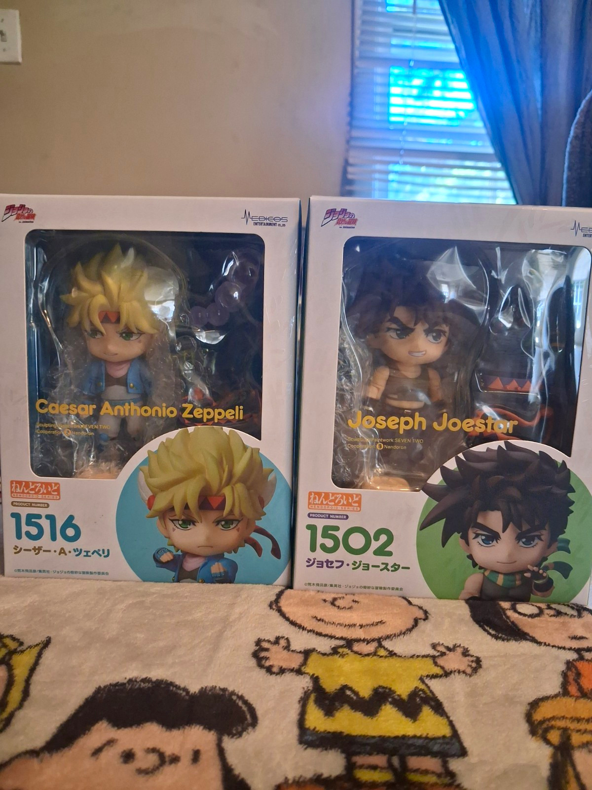 Nendoroid JoJo's Bizarre Adventure Caesar Zeppeli & Joseph Joestar #1516 #1502