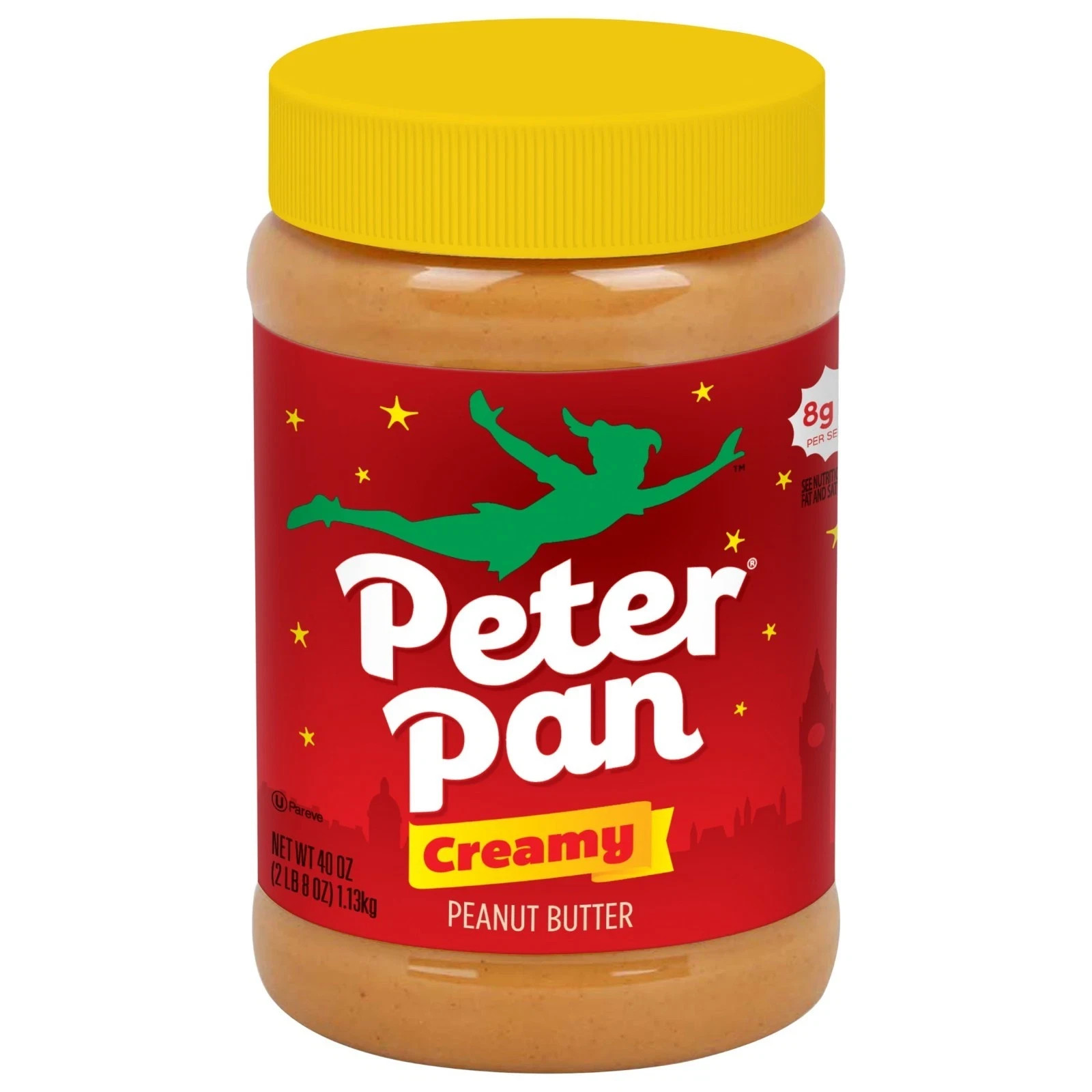 Peter Pan Creamy Peanut Butter Spread Smooth Gluten Free 40 oz Jar
