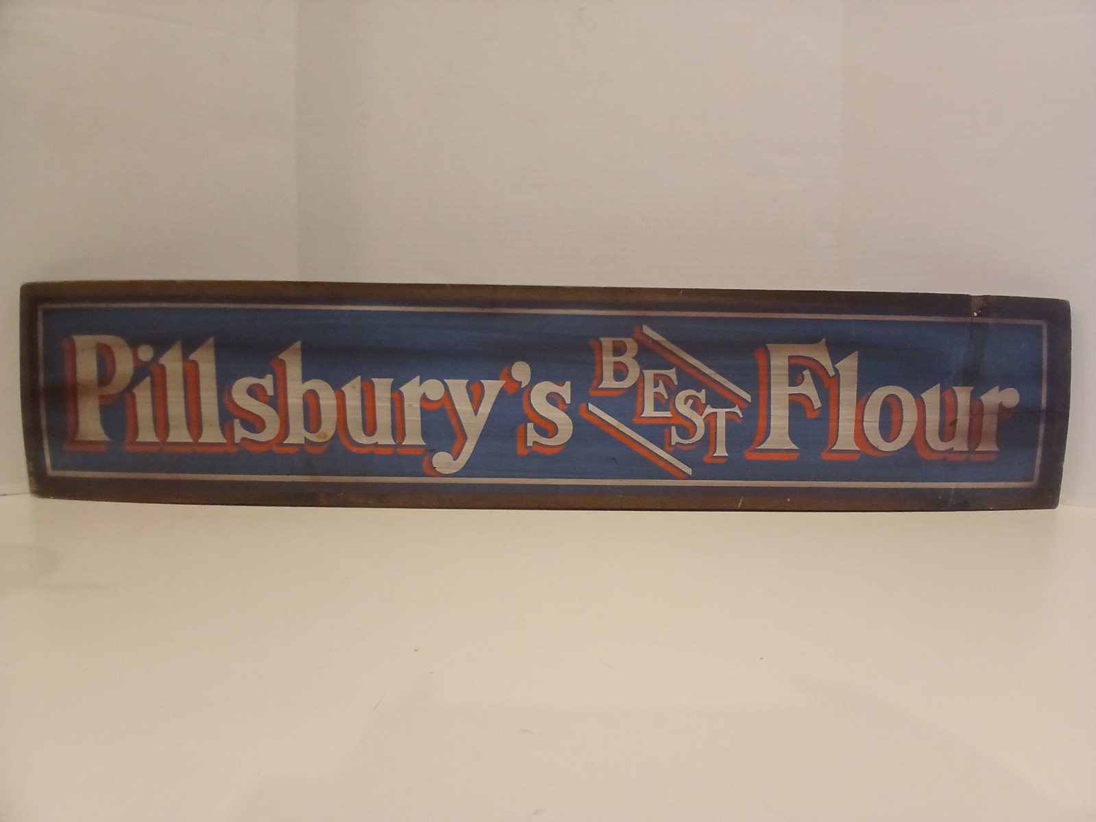 Pillsbury s Best Flour Wooden Shop Sign Pillsbury s Best Flour Wooden Shop Sign