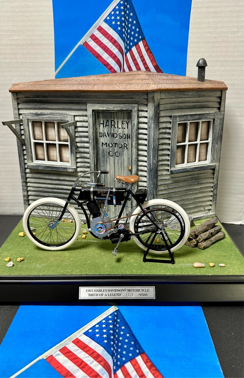HARLEY-DAVIDSON 1903 BY FRANKLIN MINT LIMITED EDITION1#1279 MINT SEE PICTURES HARLEY-DAVIDSON 1903 BY FRANKLIN MINT LIMITED EDITION1#1279 MINT SEE PICTURES