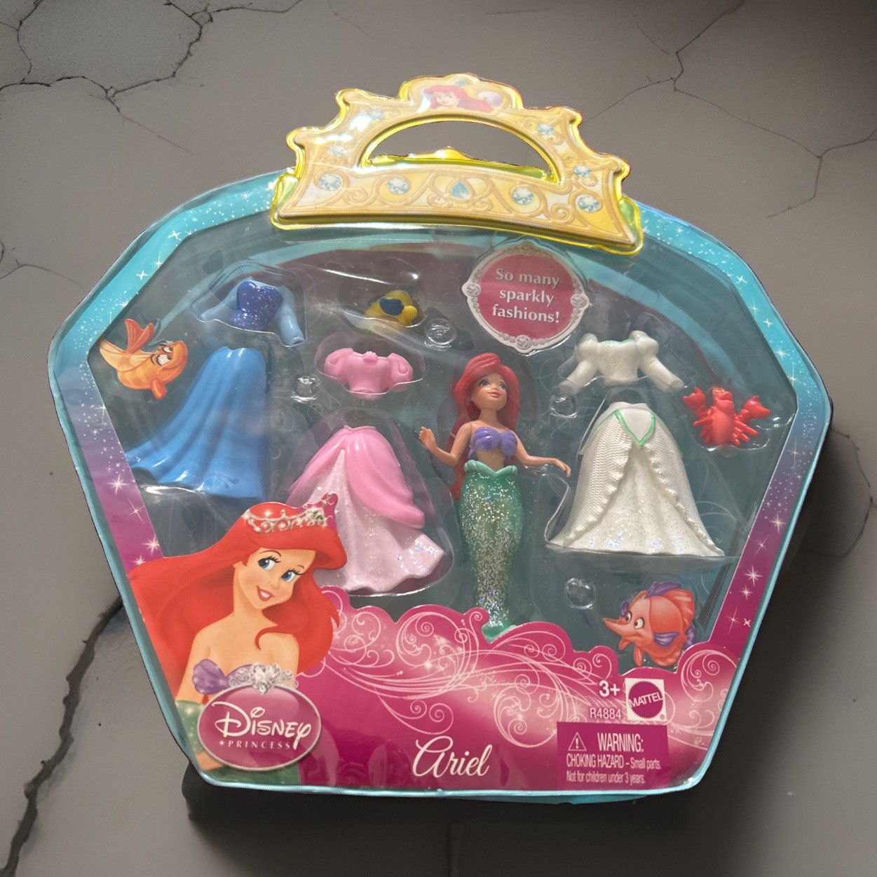 Mattel Disney Princess Favorite Moments Little Mermaid Ariel Mini Polly Pocket