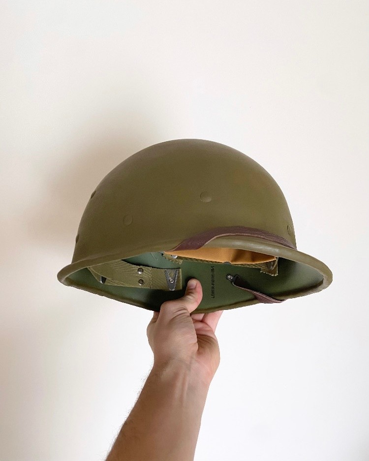 US USMC WW2 HBT Hawley Fiber Liner Reproduction For Reenactment Film Prop