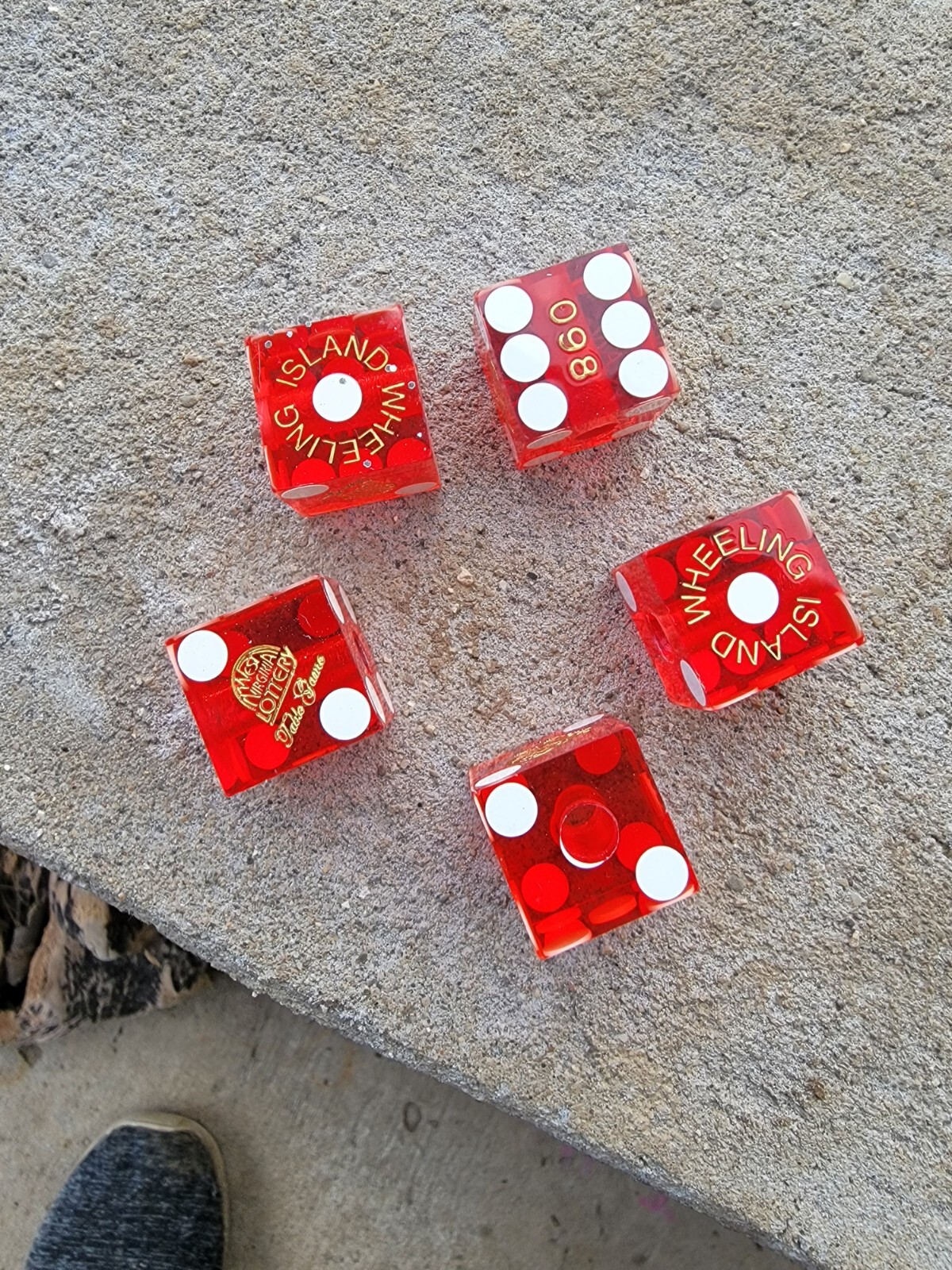 West Virgina Lottery Dice