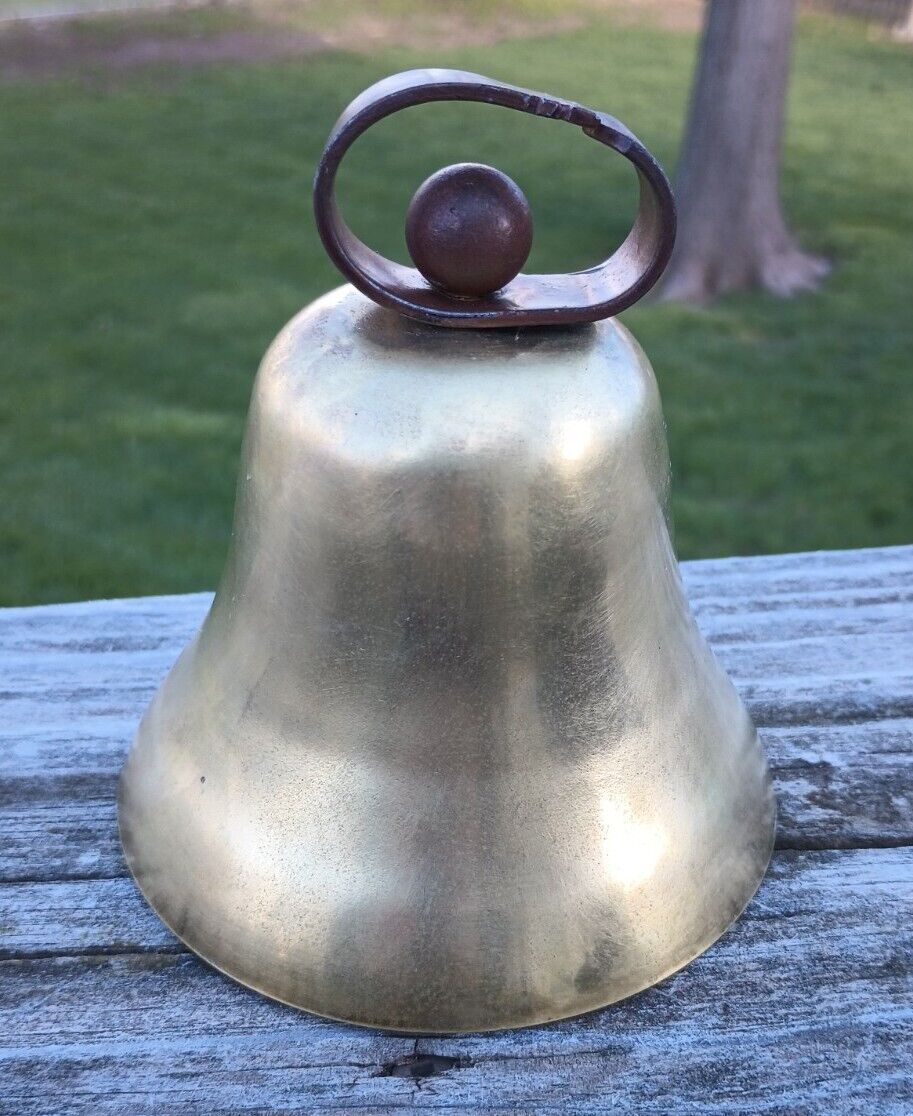 Vintage Brass Bell 4 1/2\