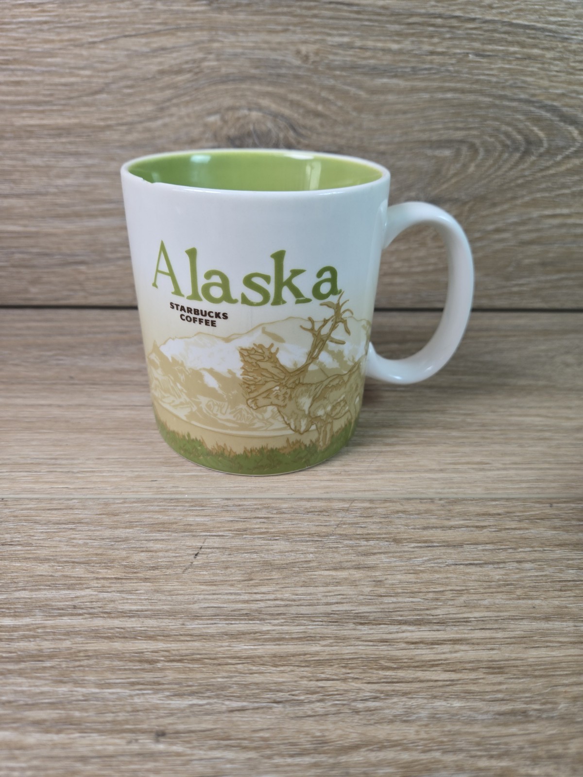 Rare Starbucks ALASKA Collector Series (2010) 14-16 Oz Mug (Read)