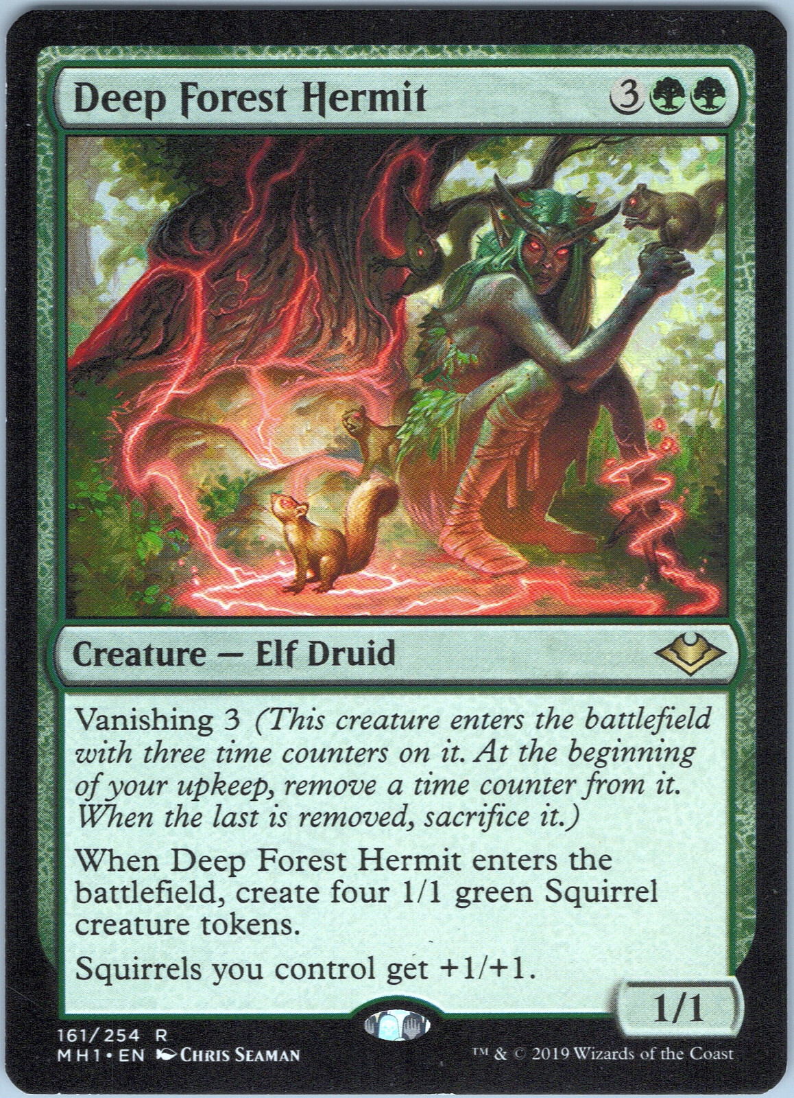 Deep Forest Hermit NM #161 Modern Horizons MTG
