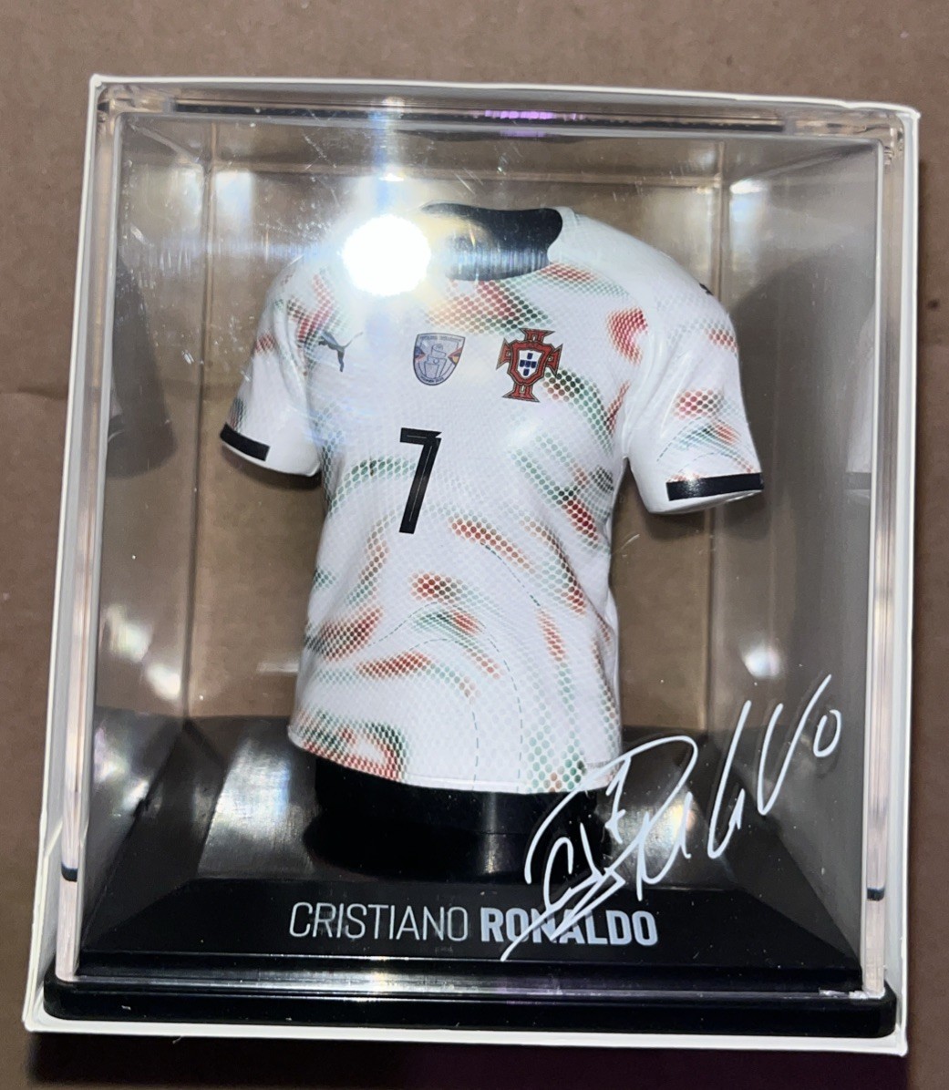 FanCollex MyJersey Cristiano Ronaldo #7 2025 Away Jersey AR Figurine