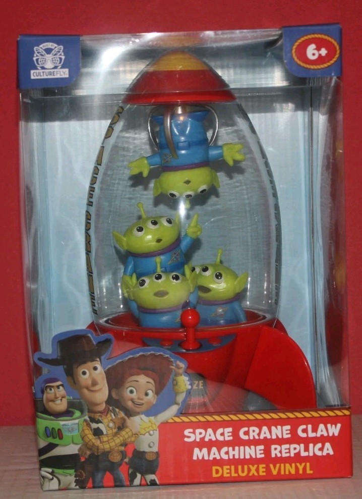 DISNEY TOY STORY SPACE CRANE CLAW iconic arcade game from the movie Toy Story DISNEY TOY STORY SPACE CRANE CLAW iconic arcade game from the movie Toy Story