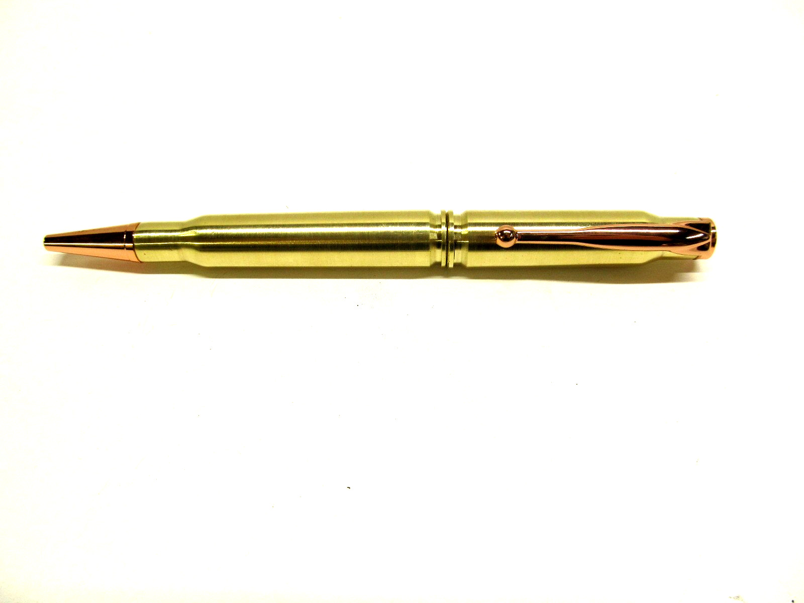 1pc Handmade RIFLE BULLET Pens from .308 Brass & 30-06 Cartridges. VERY NICE 1pc Handmade RIFLE BULLET Pens from .308 Brass & 30-06 Cartridges. VERY NICE
