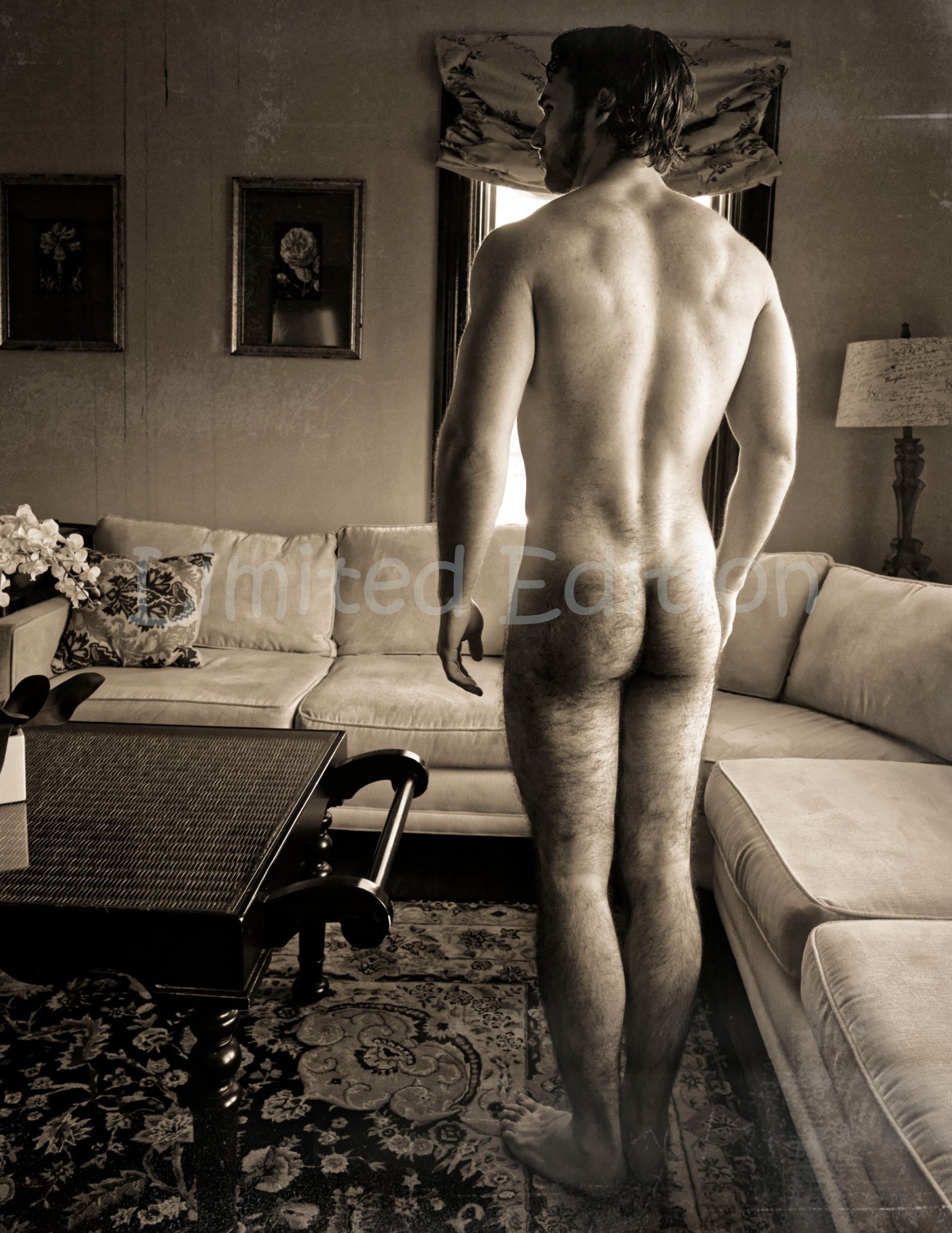 Handsome Male Nude Physique Gay Men Limited Edition Photo 8.5x11 1.21