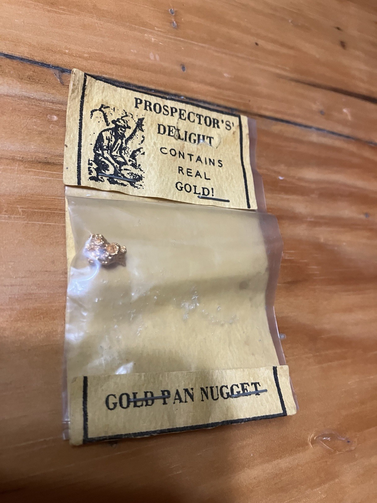 Vintage Souvenir Novelty Prospector’s Delight