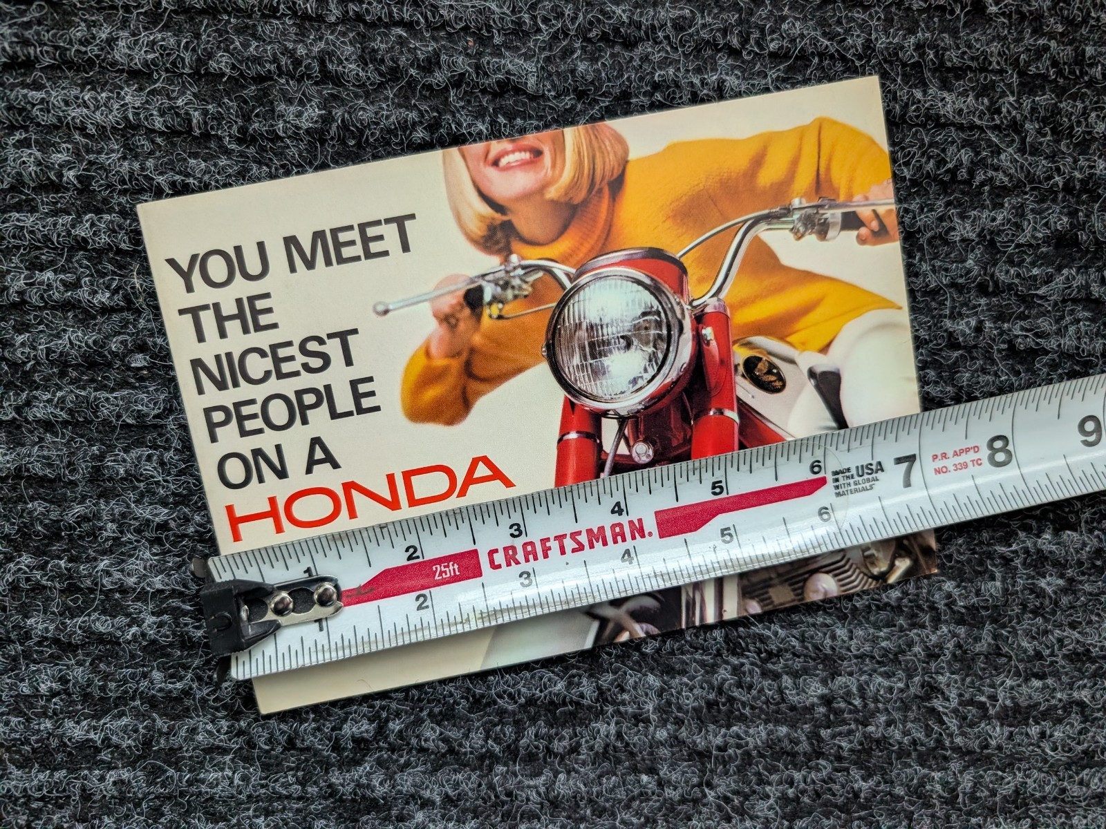 1966 HONDA MOTORCYCLE Sales Brochures - 