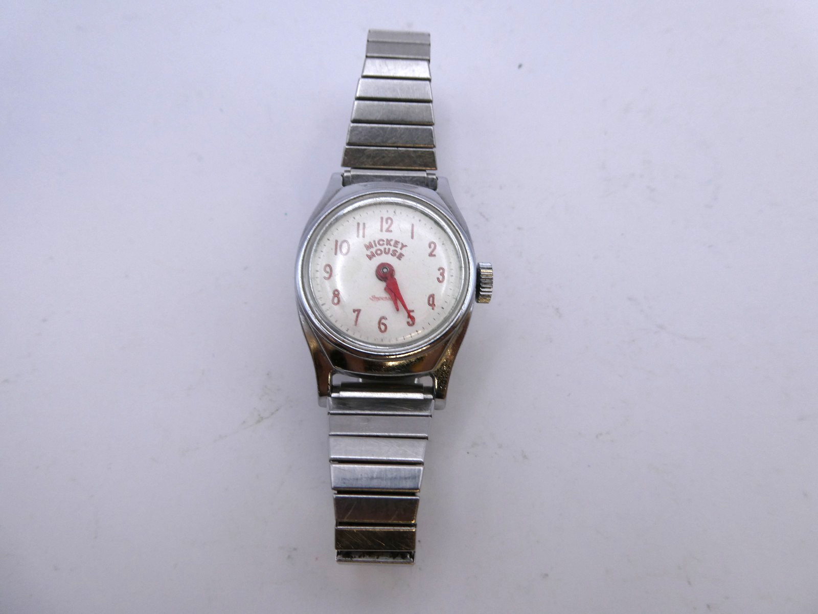 Vintage Ingersoll Mickey Mouse Manual Wind Up Watch J111 Vintage Ingersoll Mickey Mouse Manual Wind Up Watch J111
