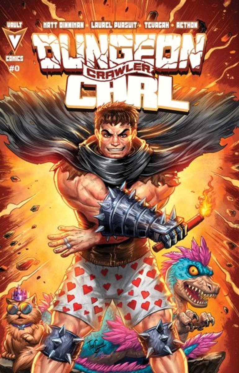 DUNGEON CRAWLER CARL 0 JOSH C LYMAN VARIANT NM COA NYCC 2026 PRESALE DUNGEON CRAWLER CARL 0 JOSH C LYMAN VARIANT NM COA NYCC 2026 PRESALE