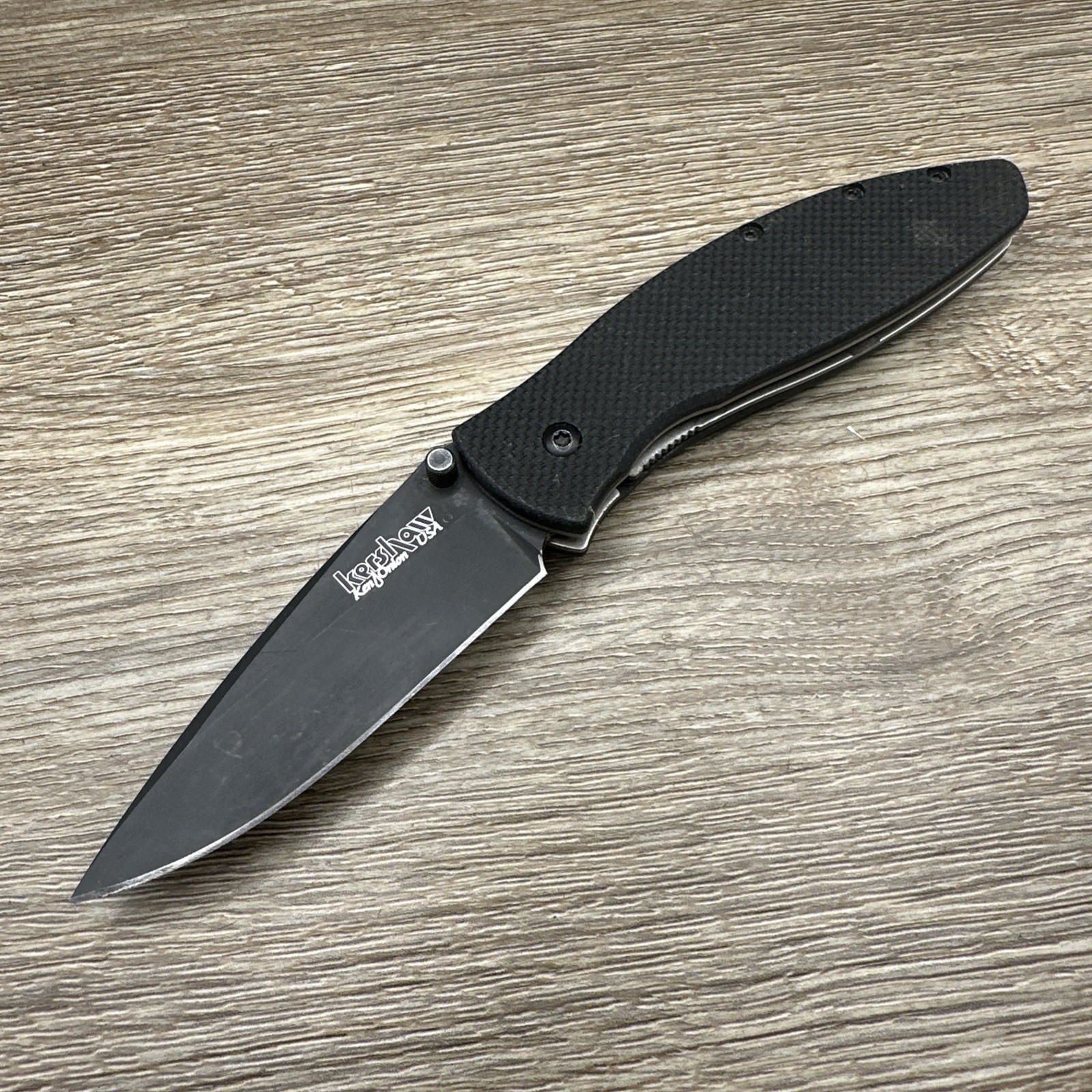 RARE NIB DISCONTINUED KERSHAW 1570 Avalanche Ken Onion Made In USA Knife RARE NIB DISCONTINUED KERSHAW 1570 Avalanche Ken Onion Made In USA Knife